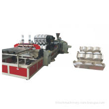 PVC wave/glazed tile single and multi-layer extrusion line